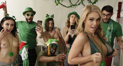 Saint Patricks day love party - sunporno.com