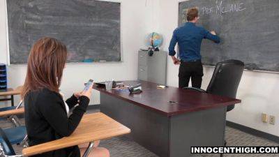 Lily Jordan - Lily - Lily Jordan seduces her teacher with her small tits & uniform on - sexu.com - Jordan