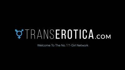 TRANSEROTICA Chanel Santini Masturbates While Griding Dick - drtvid.com