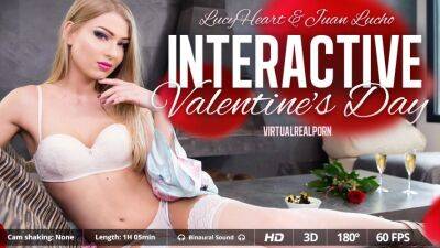 Juan Lucho - Lucy Heart - Interactive Valentine's day - txxx.com