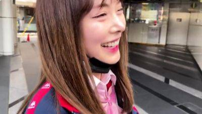 Asian japanese teen with outdoors - drtuber - Japan