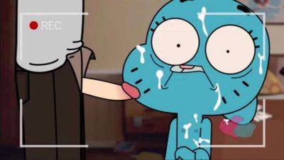 Uncensored Gumball Toon Action: Blowjob & Handjob 3D Hentai - veryfreeporn.com