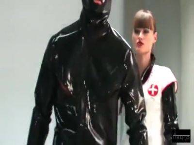 Rubber Slave - In The Clinic Part2 - hotmovs.com