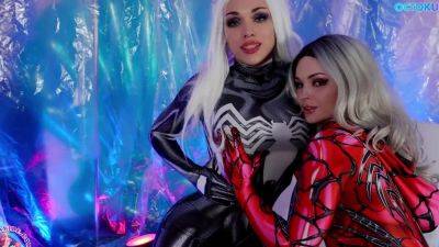 Octokuro Venom and Carnage cosplay fuck - anysex.com