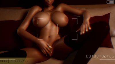 3D bosomy babe Tifa Lockhart gives a blowjob and get laid POV video - anysex.com - Japan